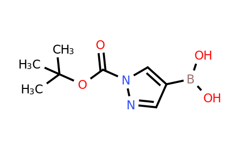 (1-(tert-Butoxycarbonyl)-1H-pyrazol-4-yl)boronic acid