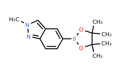 1189746-27-7 | 2-Methyl-5-(tetramethyl-1,3,2-dioxaborolan-2-yl)-2H-indazole