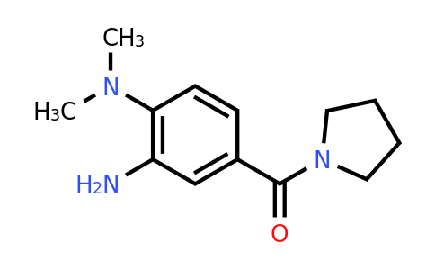 (3-Amino-4-(dimethylamino)phenyl)(pyrrolidin-1-yl)methanone