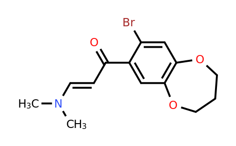 1189751-27-6 | (E)-1-(8-bromo-3,4-dihydro-2H-benzo[b][1,4]dioxepin-7-yl)-3-(dimethylamino)prop-2-en-1-one