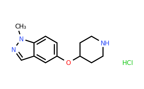 1190012-49-7 | 1-Methyl-5-(piperidin-4-yloxy)-1H-indazolehydrochloride
