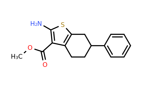 119004-72-7 | Methyl 2-amino-6-phenyl-4,5,6,7-tetrahydro-1-benzothiophene-3-carboxylate