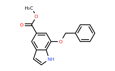 1190198-13-0 | Methyl 7-(benzyloxy)-1H-indole-5-carboxylate