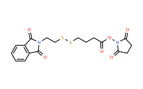 1190203-91-8 | 2,5-Dioxopyrrolidin-1-yl 4-((2-(1,3-dioxoisoindolin-2-yl)ethyl)disulfanyl)butanoate