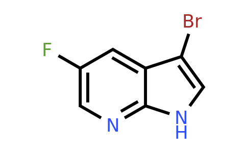 1190309-71-7 | 3-Bromo-5-fluoro-1H-pyrrolo[2,3-b]pyridine