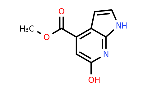 methyl 6-hydroxy-1H-pyrrolo[2,3-b]pyridine-4-carboxylate
