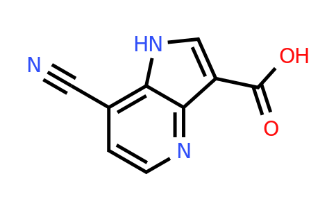 1190312-72-1 | 7-cyano-1H-pyrrolo[3,2-b]pyridine-3-carboxylic acid