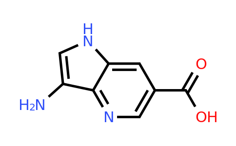 3-amino-1H-pyrrolo[3,2-b]pyridine-6-carboxylic acid