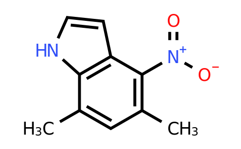 1190314-35-2 | 5,7-Dimethyl-4-nitro-1H-indole