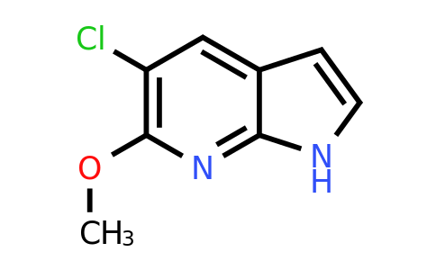 1190315-07-1 | 5-chloro-6-methoxy-1H-pyrrolo[2,3-b]pyridine
