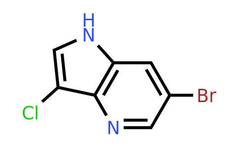 6-Bromo-3-chloro-1H-pyrrolo[3,2-b]pyridine
