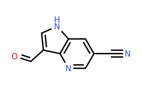 1190319-79-9 | 3-formyl-1H-pyrrolo[3,2-b]pyridine-6-carbonitrile