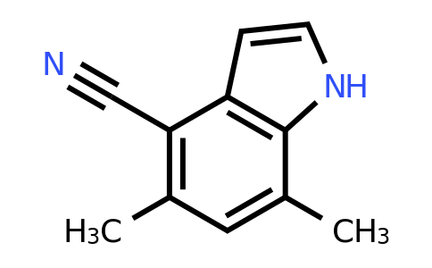 1190319-95-9 | 5,7-Dimethyl-1H-indole-4-carbonitrile