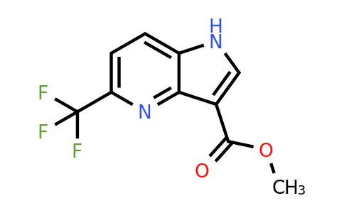 1190320-28-5 | methyl 5-(trifluoromethyl)-1H-pyrrolo[3,2-b]pyridine-3-carboxylate