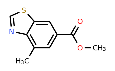1190320-40-1 | Methyl 4-methylbenzo[d]thiazole-6-carboxylate