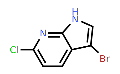 3-Bromo-6-chloro-1H-pyrrolo[2,3-b]pyridine