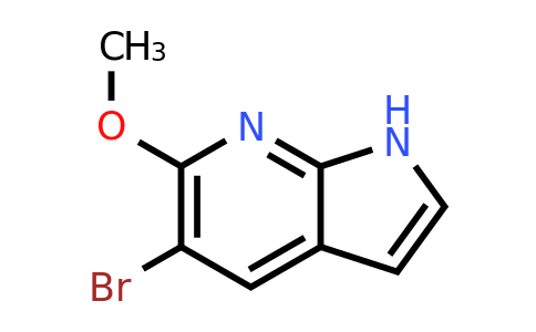 1190321-63-1 | 5-Bromo-6-methoxy-1H-pyrrolo[2,3-b]pyridine