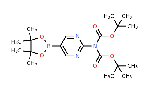 1190423-36-9 | tert-butyl N-[(2-methylpropan-2-yl)oxycarbonyl]-N-[5-(4,4,5,5-tetramethyl-1,3,2-dioxaborolan-2-yl)pyrimidin-2-yl]carbamate