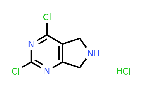 1190927-74-2 | 2,4-Dichloro-6,7-dihydro-5H-pyrrolo[3,4-d]pyrimidine hydrochloride