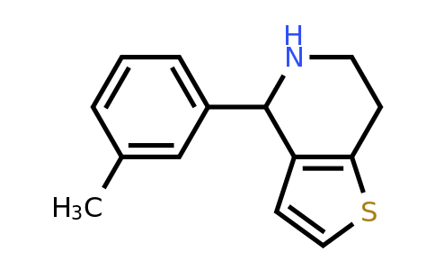 1190971-10-8 | 4-(M-tolyl)-4,5,6,7-tetrahydrothieno[3,2-c]pyridine