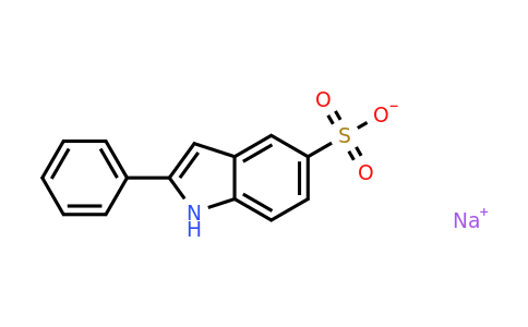 119205-39-9 | Sodium 2-phenyl-1H-indole-5-sulfonate