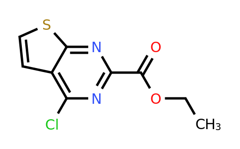 1192540-11-6 | Ethyl 4-chlorothieno[2,3-d]pyrimidine-2-carboxylate