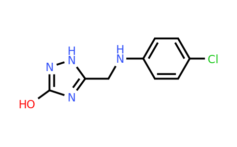 1192656-99-7 | 5-(((4-Chlorophenyl)amino)methyl)-1H-1,2,4-triazol-3-ol