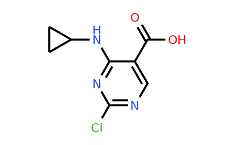 1192711-37-7 | 2-Chloro-4-(cyclopropylamino)pyrimidine-5-carboxylic acid