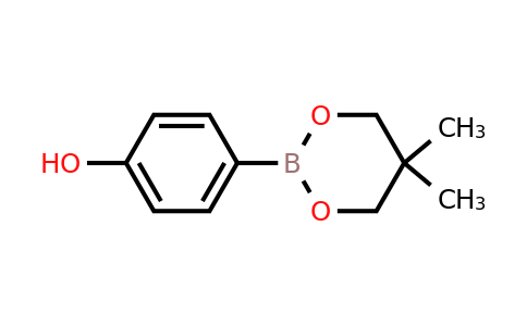 1192765-29-9 | 4-(5,5-Dimethyl-1,3,2-dioxaborinan-2-yl)phenol