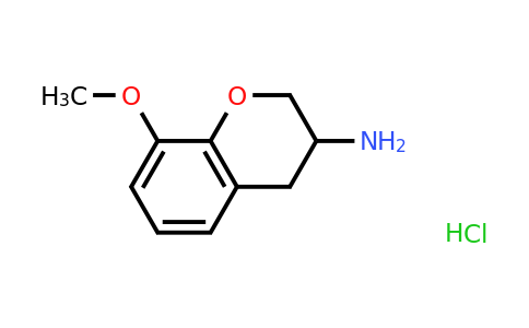 119284-79-6 | 8-Methoxy-3,4-dihydro-2h-1-benzopyran-3-amine hydrochloride