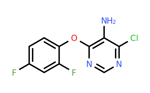 1193217-94-5 | 4-Chloro-6-(2,4-difluorophenoxy)pyrimidin-5-amine