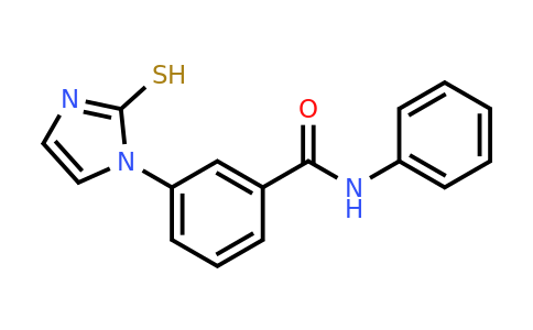 1193387-91-5 | n-Phenyl-3-(2-sulfanyl-1h-imidazol-1-yl)benzamide