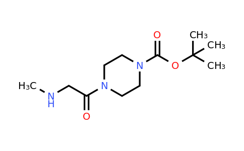 Tert-butyl 4-[2-(methylamino)acetyl]piperazine-1-carboxylate