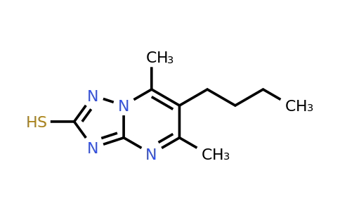 1193388-61-2 | 6-Butyl-5,7-dimethyl-[1,2,4]triazolo[1,5-a]pyrimidine-2-thiol