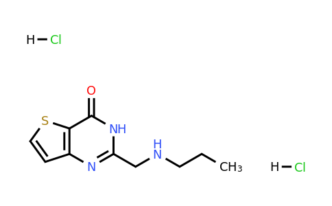 1193389-04-6 | 2-((Propylamino)methyl)thieno[3,2-d]pyrimidin-4(3h)-one dihydrochloride