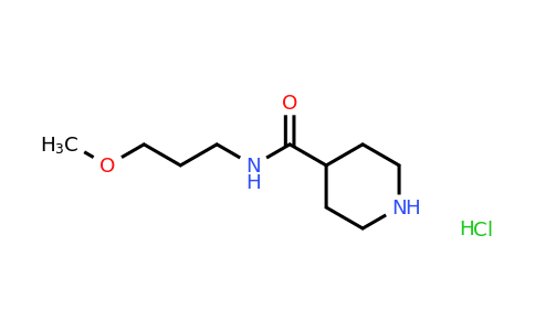 1193389-05-7 | n-(3-Methoxypropyl)piperidine-4-carboxamide hydrochloride
