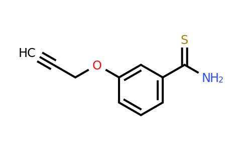 3-(Prop-2-yn-1-yloxy)benzothioamide