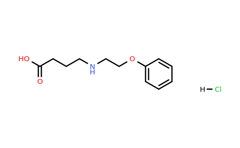 4-[(2-phenoxyethyl)amino]butanoic acid hydrochloride
