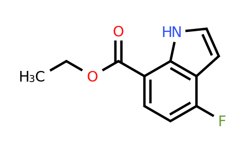 1196048-19-7 | Ethyl 4-fluoro-1H-indole-7-carboxylate
