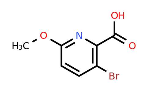 1196147-56-4 | 3-Bromo-6-methoxypicolinic acid