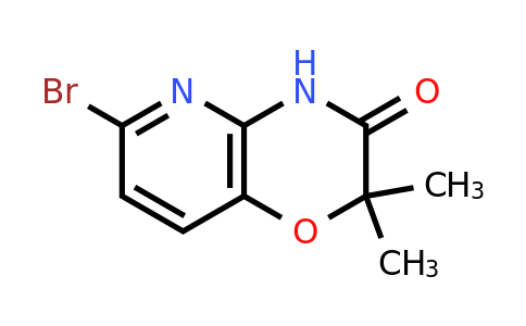 1196153-28-2 | 6-Bromo-2,2-dimethyl-2H-pyrido[3,2-b][1,4]oxazin-3(4H)-one