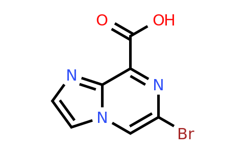 1196154-13-8 | 6-Bromoimidazo[1,2-a]pyrazine-8-carboxylic acid