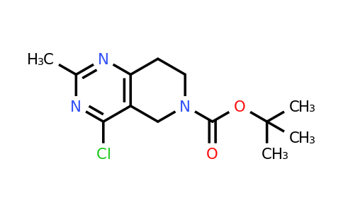 1196156-04-3 | tert-Butyl 4-chloro-2-methyl-7,8-dihydropyrido[4,3-d]pyrimidine-6(5H)-carboxylate