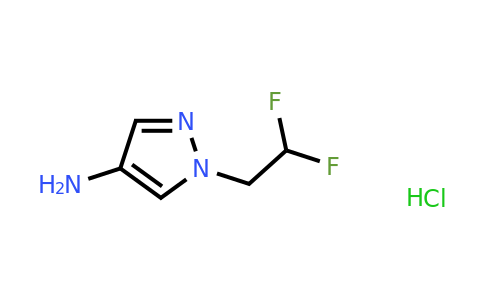 1-(2,2-Difluoroethyl)-1H-pyrazol-4-amine hydrochloride