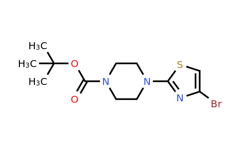 1197294-66-8 | tert-Butyl 4-(4-bromo-1,3-thiazol-2-yl)piperazine-1-carboxylate