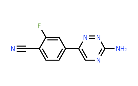 1197377-47-1 | 4-(3-Amino-1,2,4-triazin-6-yl)-2-fluorobenzonitrile