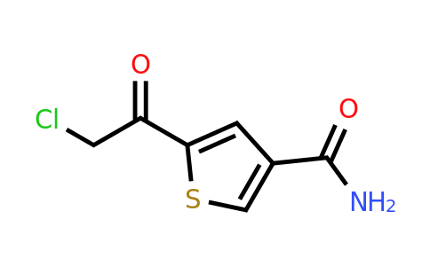 1197469-93-4 | 5-(2-Chloroacetyl)thiophene-3-carboxamide