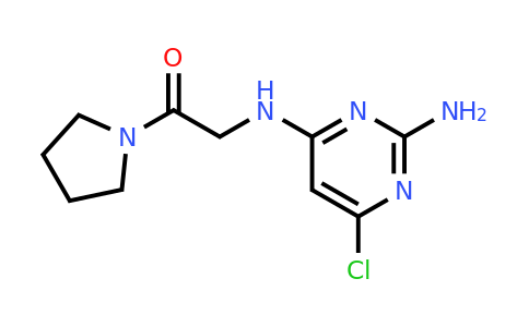 1197639-88-5 | 2-((2-Amino-6-chloropyrimidin-4-yl)amino)-1-(pyrrolidin-1-yl)ethan-1-one