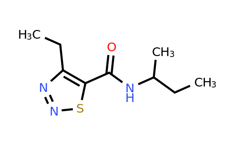1197661-76-9 | n-(Sec-butyl)-4-ethyl-1,2,3-thiadiazole-5-carboxamide