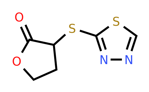 1197776-58-1 | 3-((1,3,4-Thiadiazol-2-yl)thio)dihydrofuran-2(3h)-one